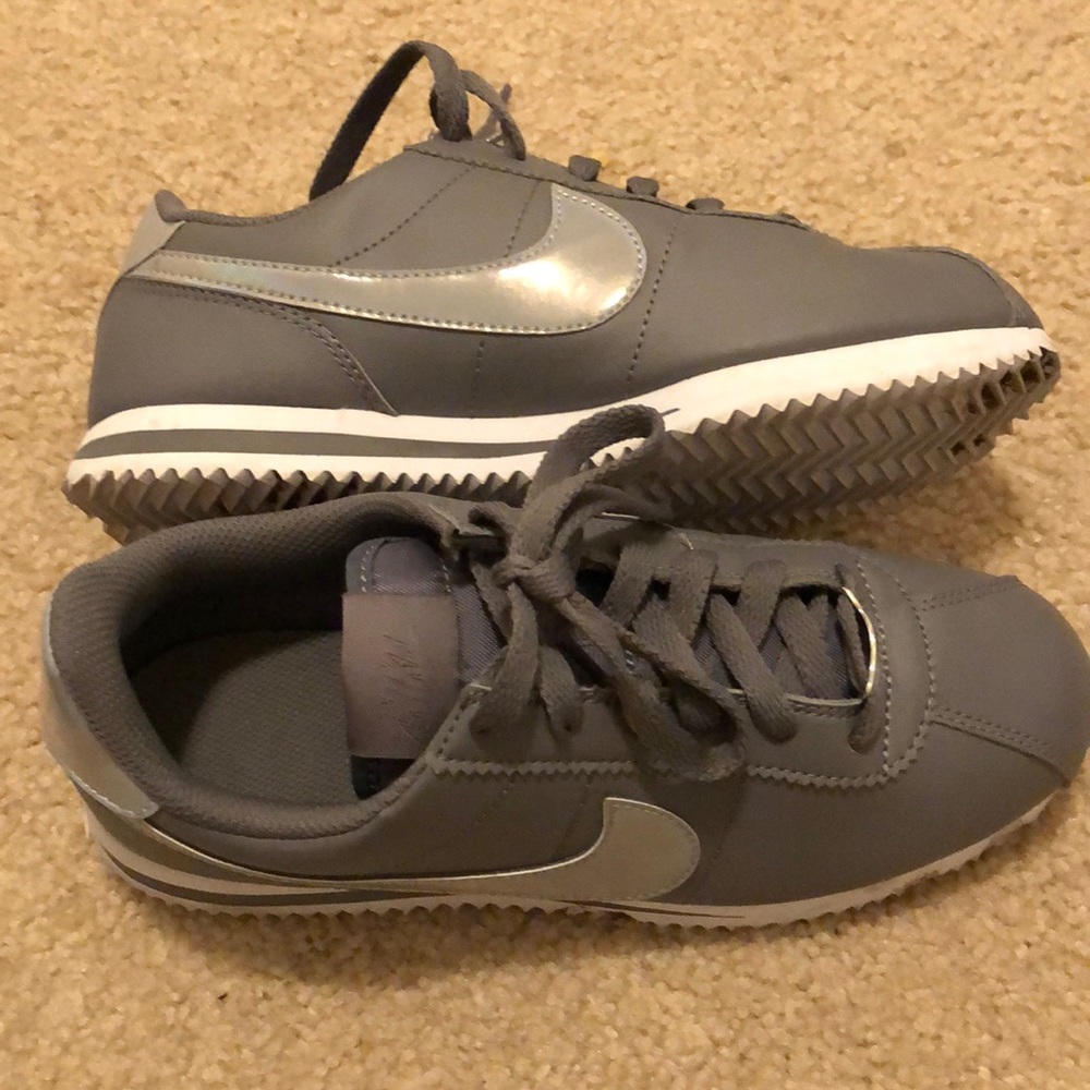 Grey Nike Cortez